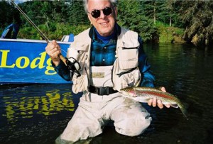 Steve White a certified casting instructor with the Federation of Fly Fishing